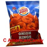 Burger King Chips Onion Rings Hot & Spicy